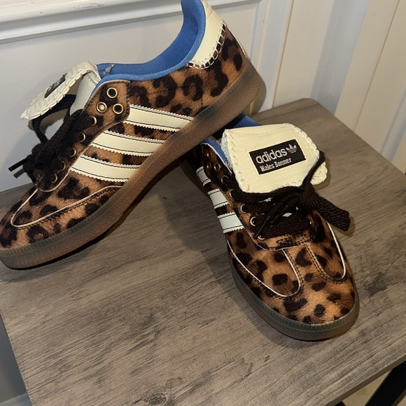 Adidas x Wales Bonner samba leopard size 6.5 - Picture 4 of 4